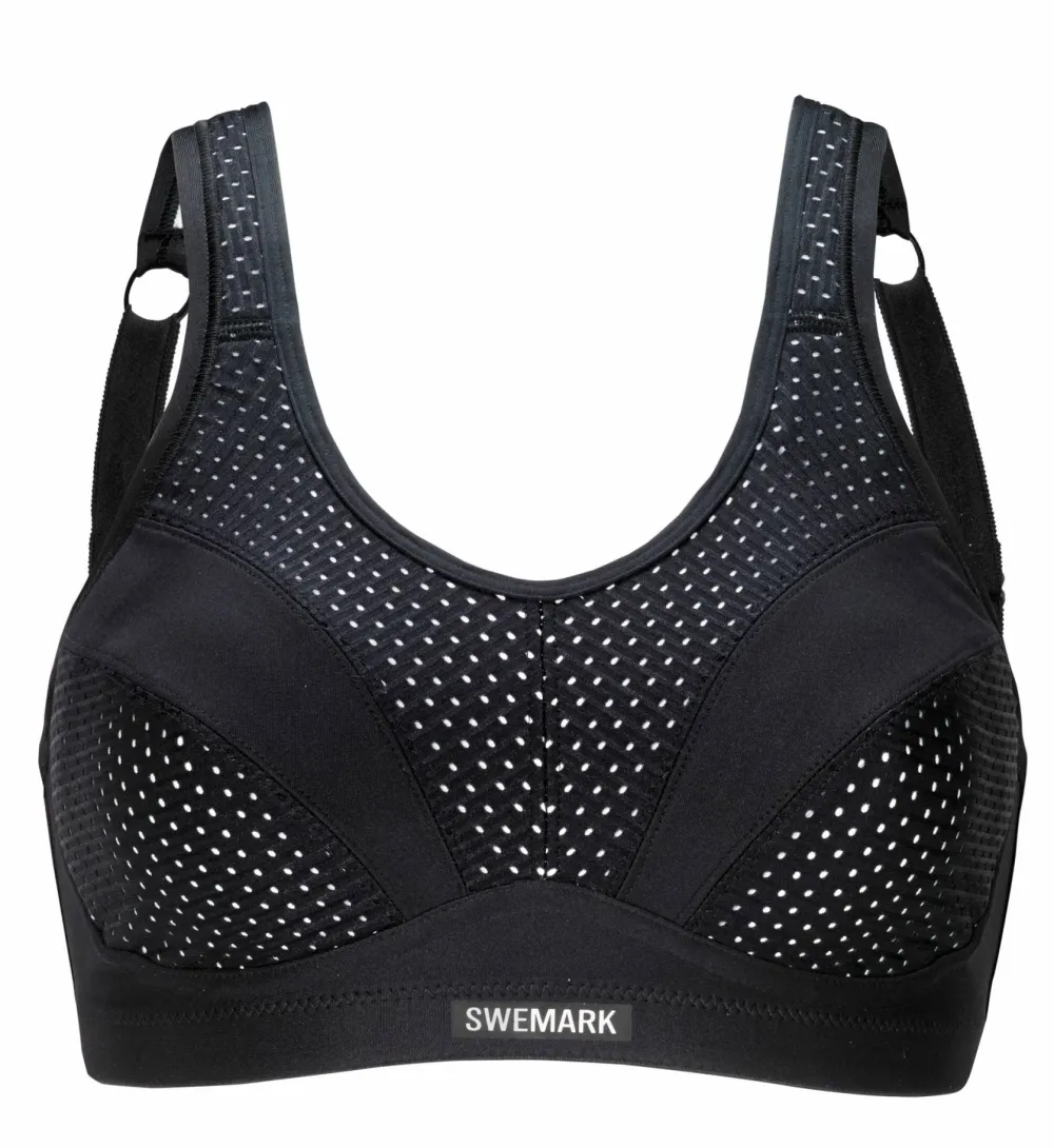 Swegmark Incredible Sports Bra Black Hot