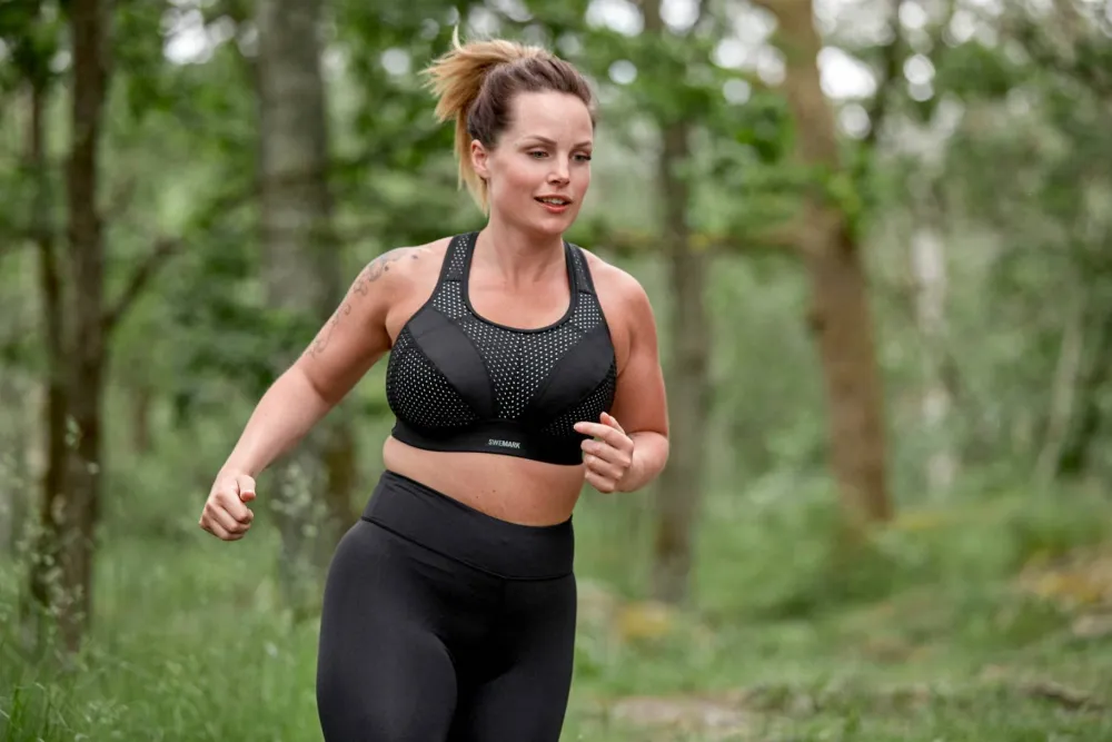 Swegmark Incredible Sports Bra Black Hot