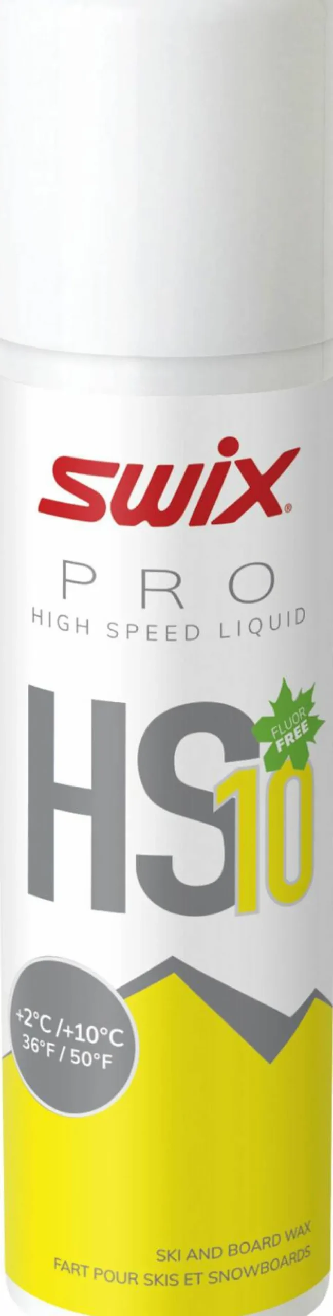 Swix HS10 Liq. Yellow, +2°C/+10°C, 125ml Yellow Nocolor Sale