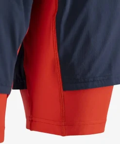 Swix Men's Pace Hybrid Shorts Dark Navy/Lava