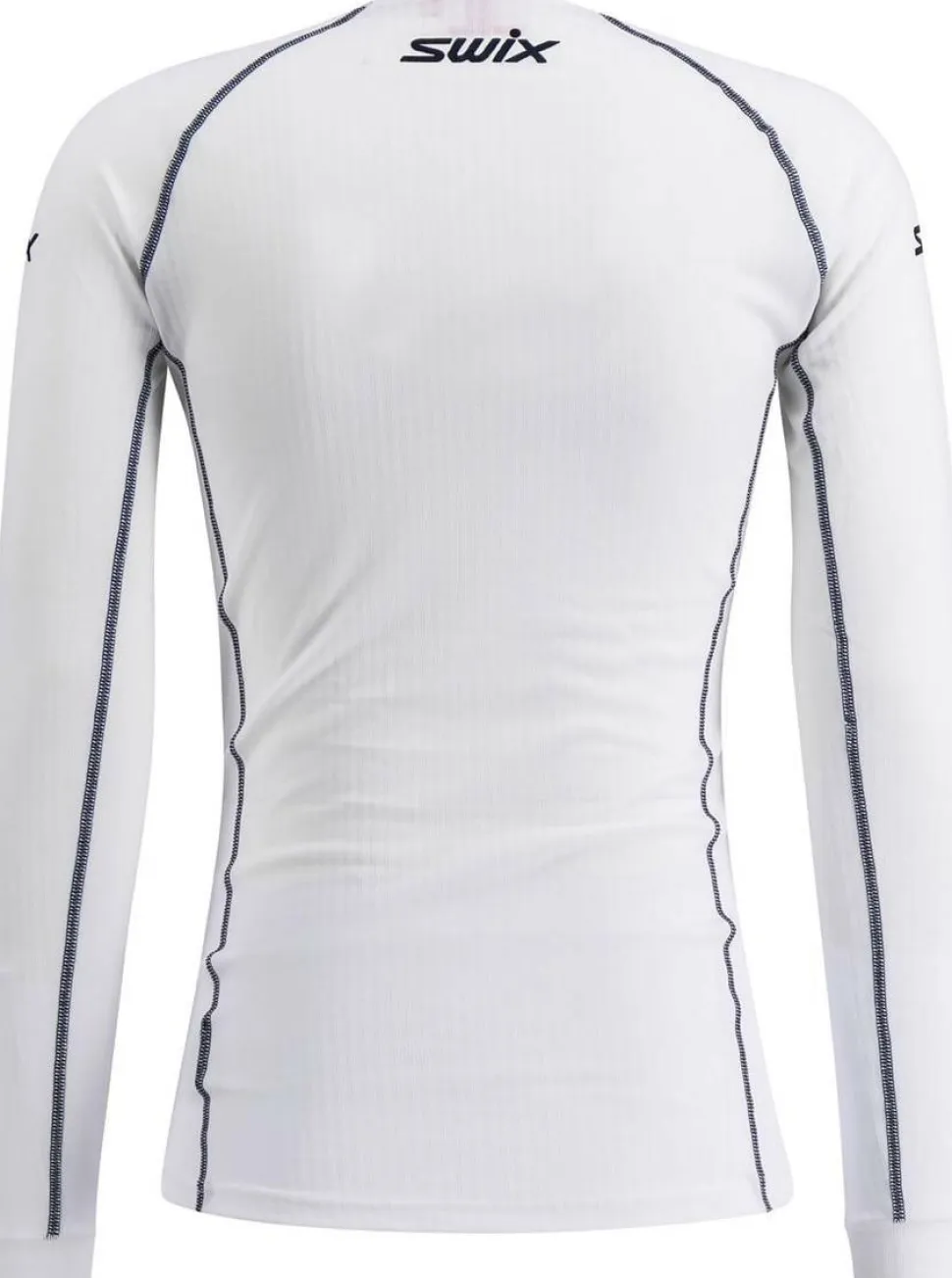 Swix Men's RaceX Classic Long Sleeve Bright White/ Dark Navy