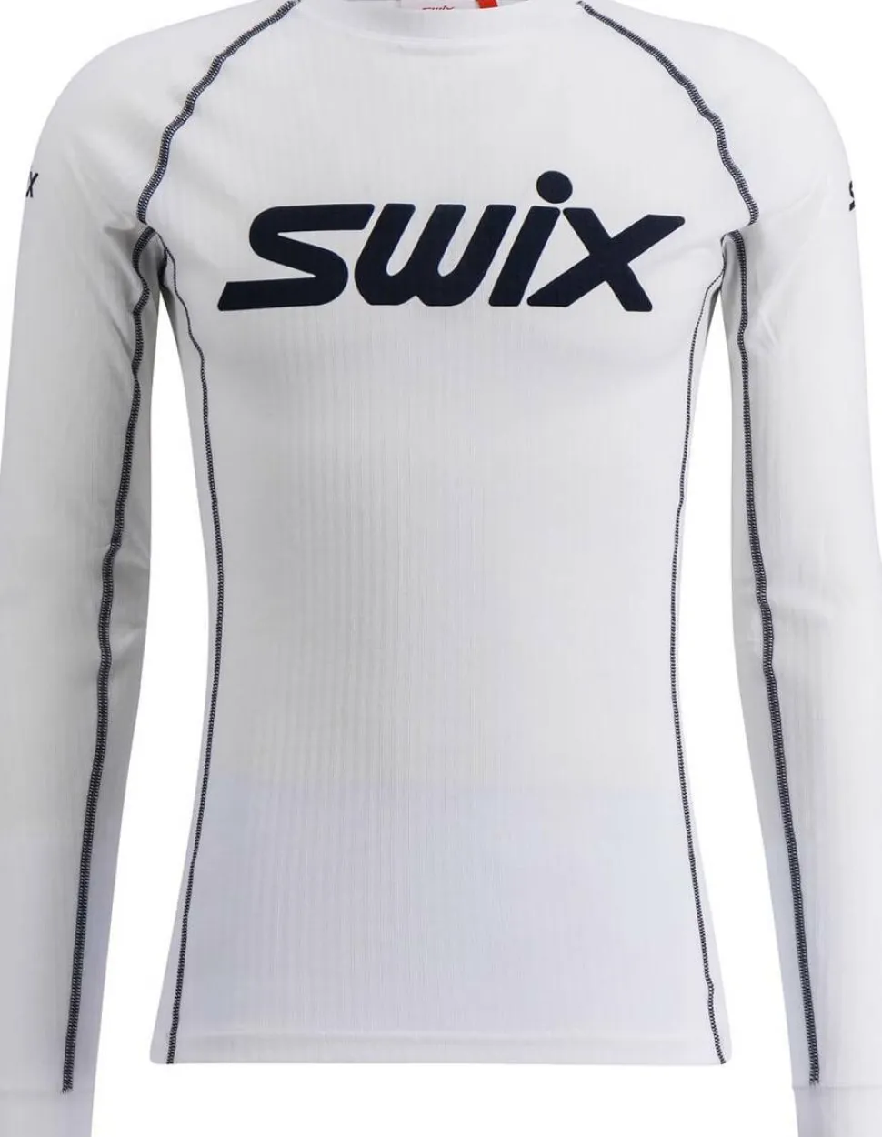 Swix Men's RaceX Classic Long Sleeve Bright White/ Dark Navy