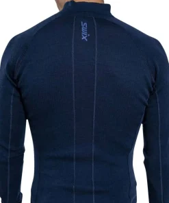 Swix Men's RaceX Merino Half Zip Dark Navy