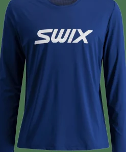 Swix Men's Relay Ls Estate Blue Hot