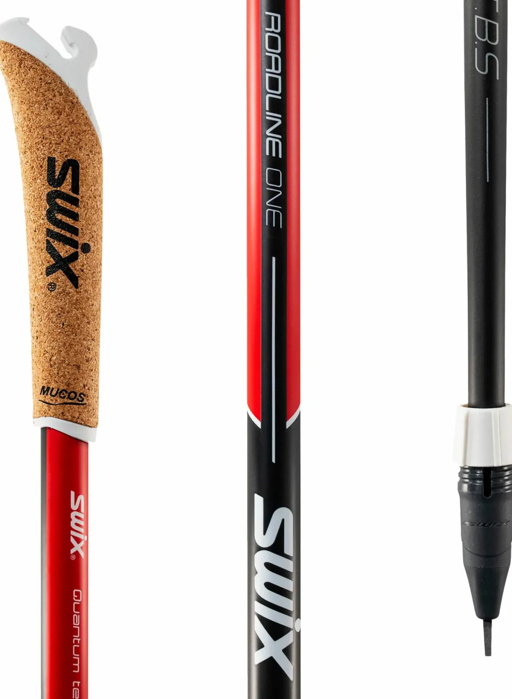 Outlet Roadline 1 Pole Black/Red Skidor