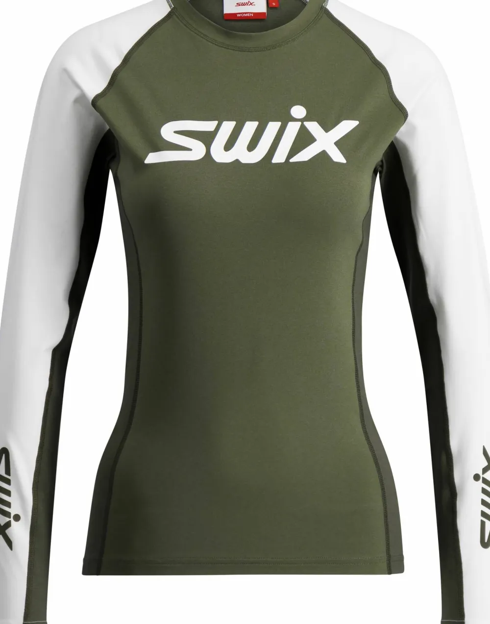 Swix Women’s RaceX Dry Long Sleeve Olive/ Agave green Hot