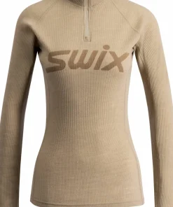 Swix Women's RaceX Merino Half Zip Dune