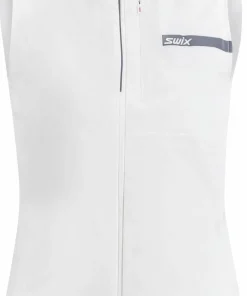 Swix Women's Roadline Wind Vest Bright White/Fiery Red New