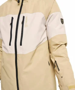 Tenson Men's Kiroro Ski Jacket Beige