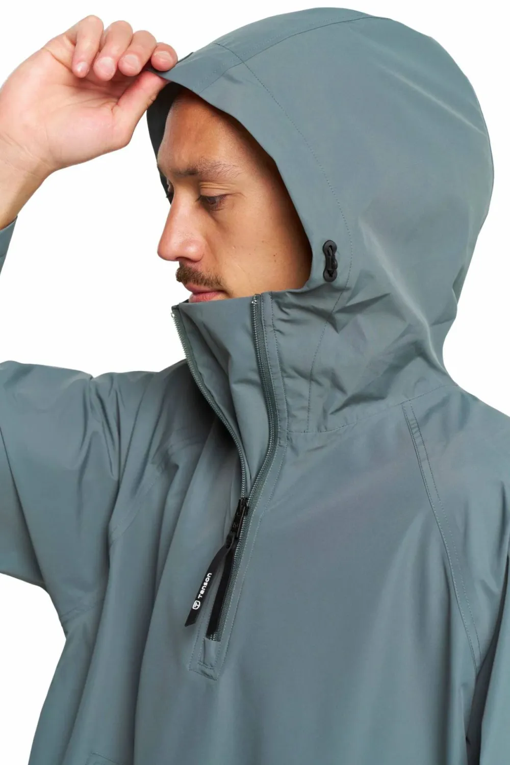 Tenson Unisex Drizzle Poncho Olive Discount