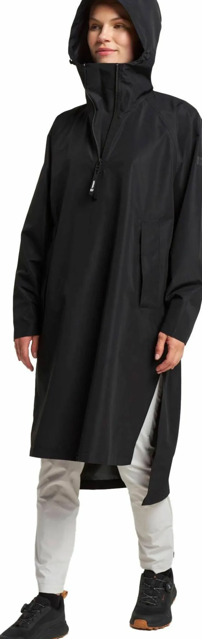 Tenson Unisex Drizzle Poncho Black Best