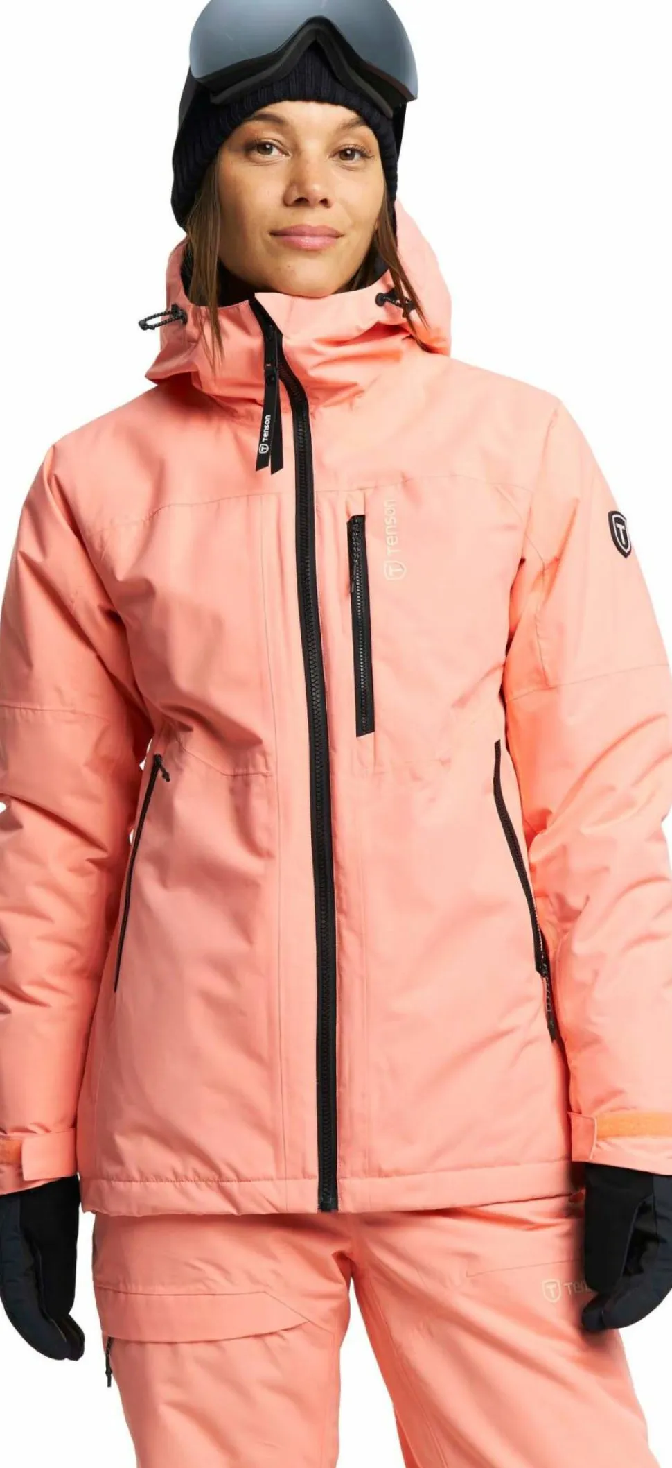 Tenson Women's Niseko Ski Jacket Peach