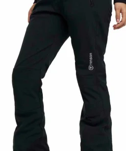 Tenson Women's Patricia Softshell Ski Pants Black New