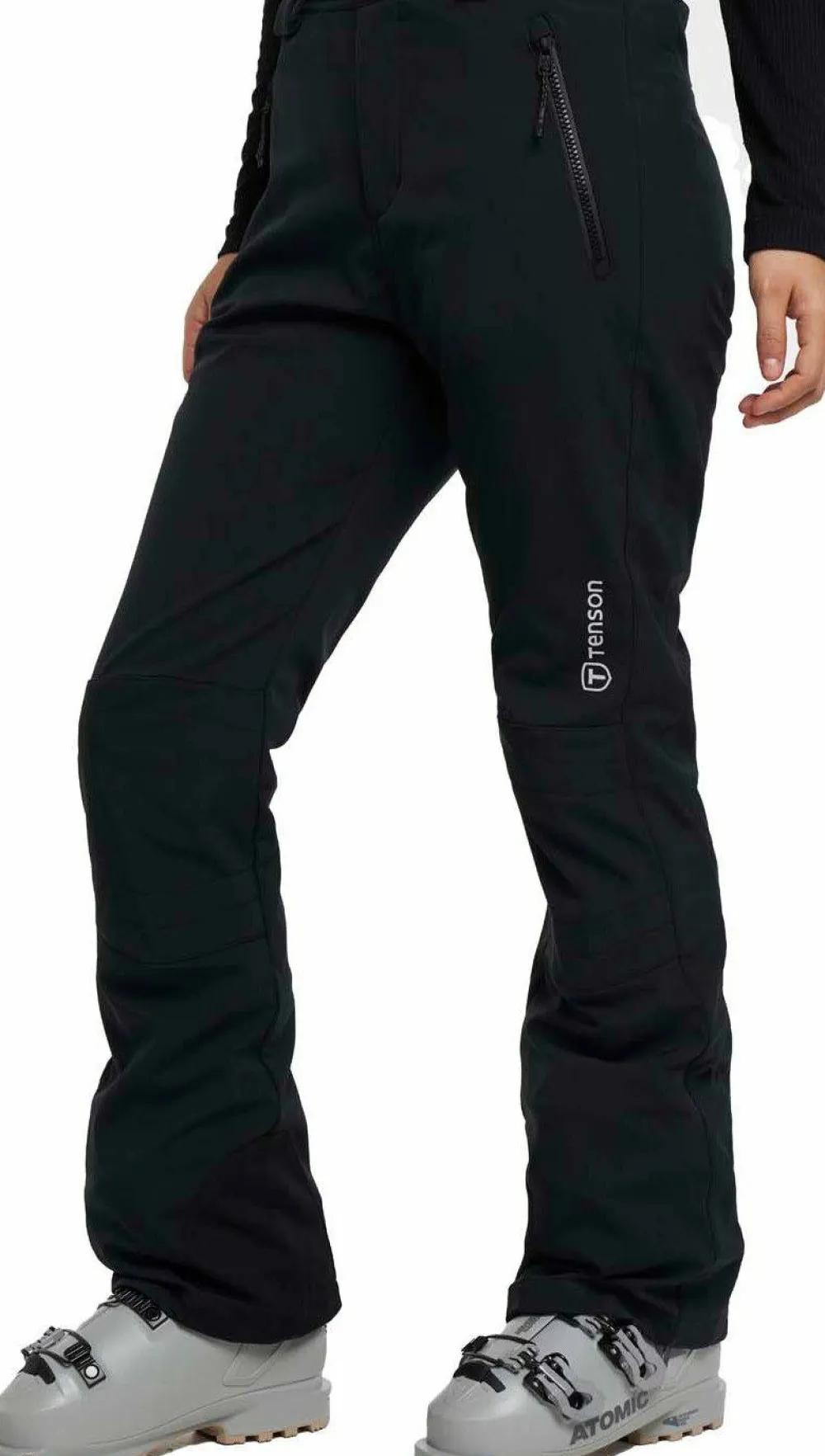 Tenson Women's Patricia Softshell Ski Pants Black New