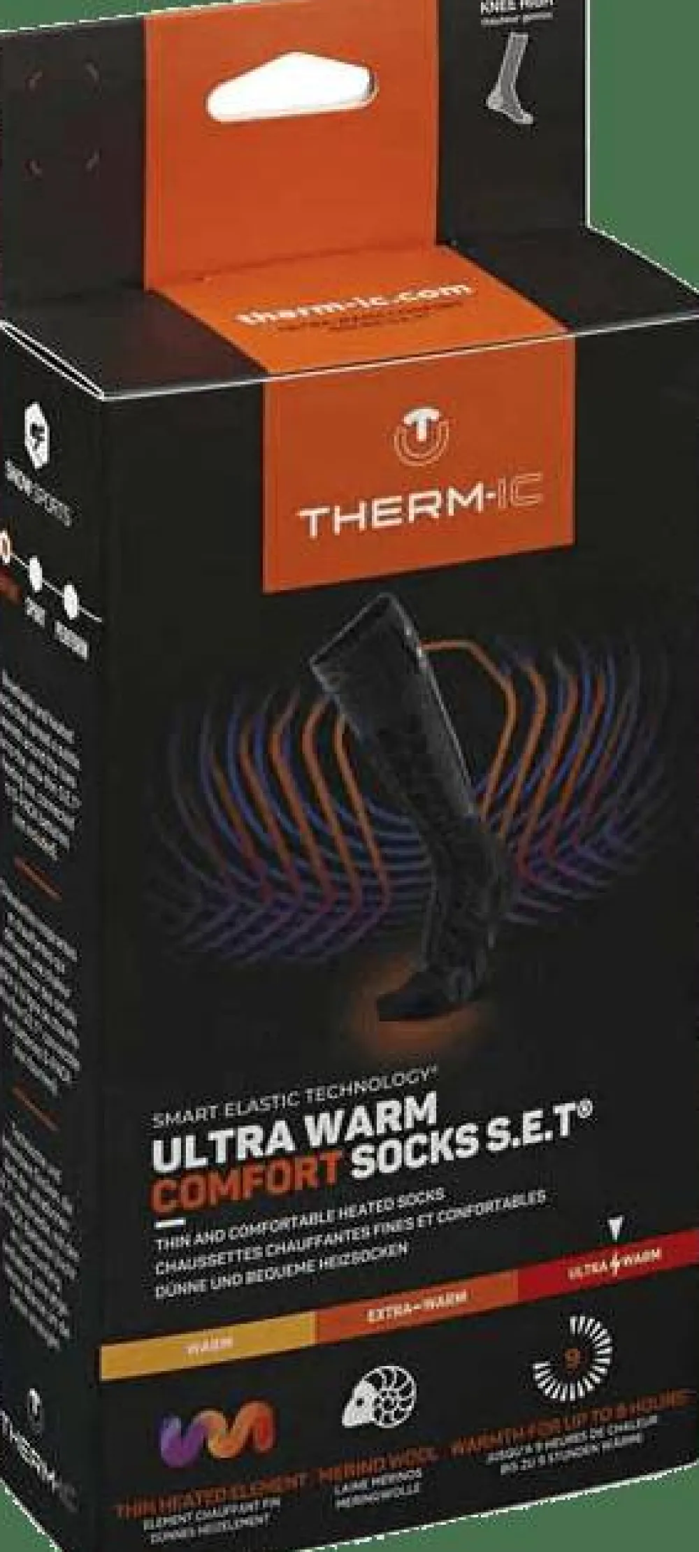 Therm-ic Ultra Warm Comfort Sock S.E.T. Black/Grey Sort/Grå Sale