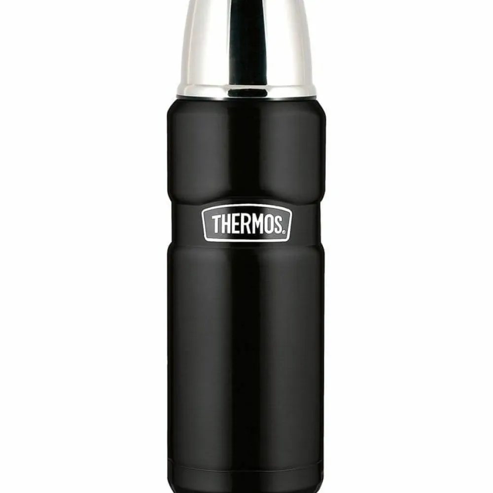 Thermos King Flask 0.5L Matte Black