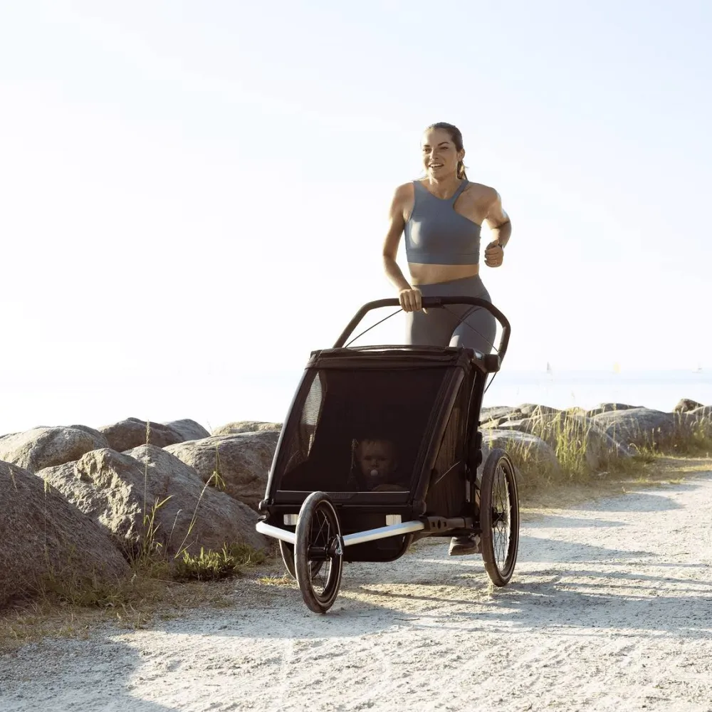 Thule Chariot Jog Kit Double Aluminium/Black