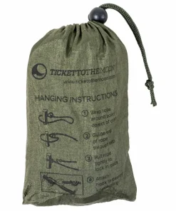 Online Hammock Attachment Rope Pouch Black Tält, Sovsäckar & Liggunderlag