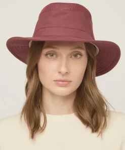 Tilley LTM5 Airflo Slim Sun Hat Mulberry Hot