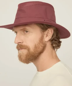Tilley LTM5 Airflo Slim Sun Hat Mulberry Hot