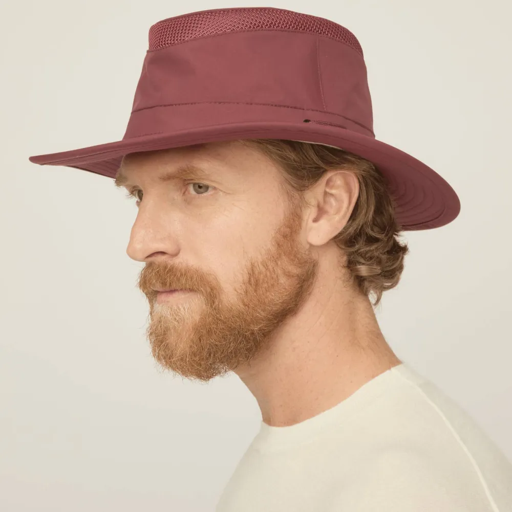 Tilley LTM5 Airflo Slim Sun Hat Mulberry Hot