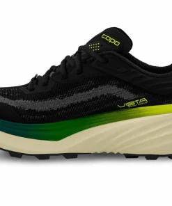 Topo Athletic Men's Vista Black/Lime