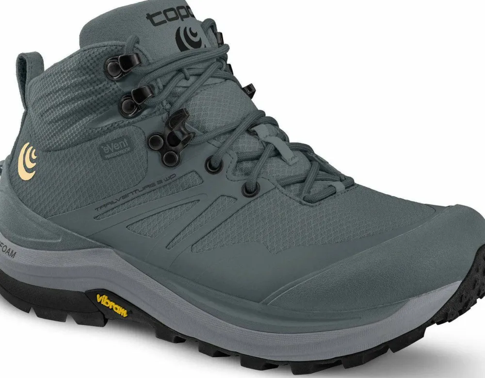 Topo Athletic Women's Trailventure 2 Waterproof Grey/Grey Best