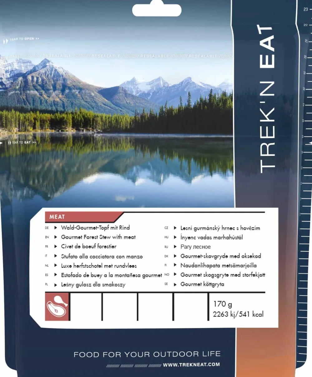 Trek'n Eat Gourmet Forest Stew With Meat OneColor Clearance