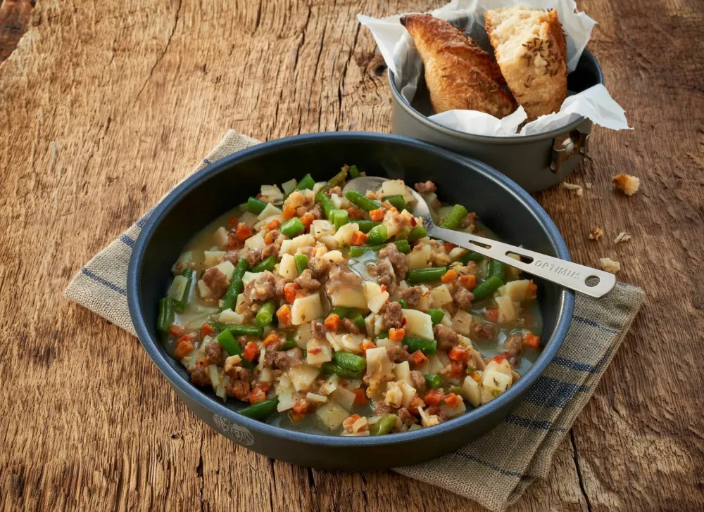 Trek'n Eat Hearty Potato Stir Fry with Beef and Green Beans OneColor Online