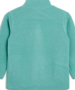 Discount Juniors' Farhult Pile Jacket Dusty Turquoise Barn Barnjackor & Västar|Barntröjor & Fleece