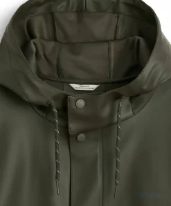 Hot Men's Wings Long Rain Jacket Regnkläder Herr