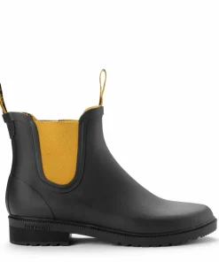 Hot Unisex Chelsea Classic Black/Harvest Gummistövlar Dam