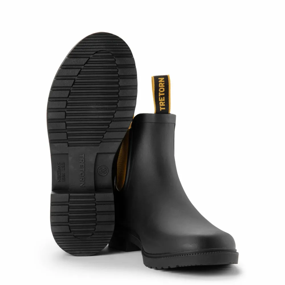 Hot Unisex Chelsea Classic Black/Harvest Gummistövlar Dam