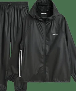Tretorn Unisex Packable Rainbreaker Set Black Online