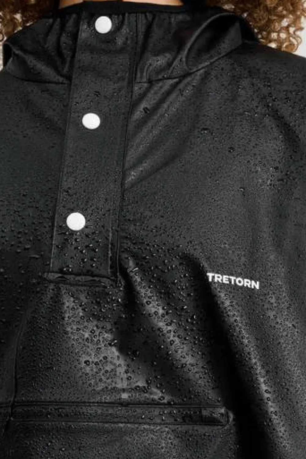 Tretorn Unisex PU Light Rainponcho Jet black Online