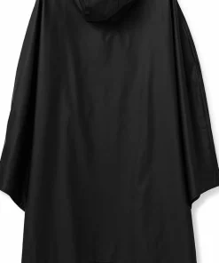 Tretorn Unisex PU Light Rainponcho Jet Black