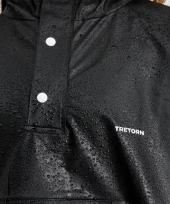 Tretorn Unisex PU Light Rainponcho Jet Black