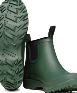 Clearance Unisex Terräng Low Neo Green/Green Gummistövlar Dam