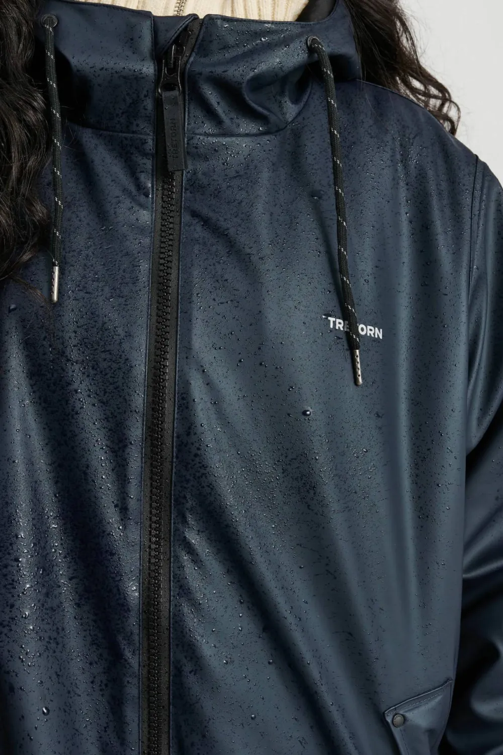 Tretorn Unisex Wings Padded Raincoat Navy Blaze