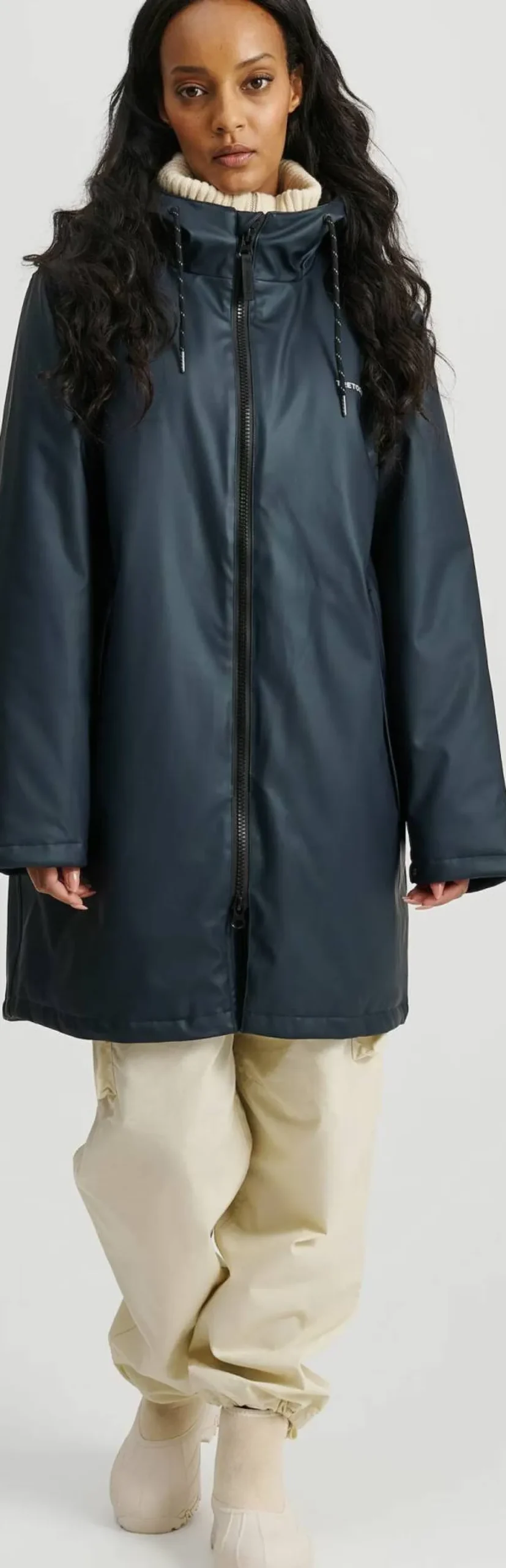 Tretorn Unisex Wings Padded Raincoat Navy Blaze