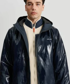 Tretorn Unisex Wings Padded Raincoat Navy Blaze