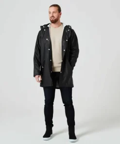 Tretorn Unisex Wings Rain Jacket Black Discount
