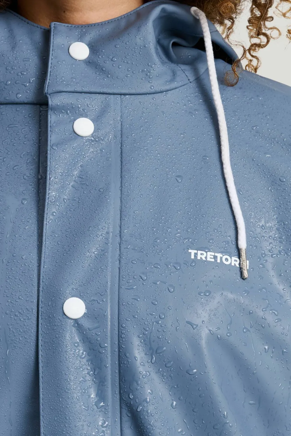 Tretorn Unisex Wings Rain Jacket Stone Blue Hot