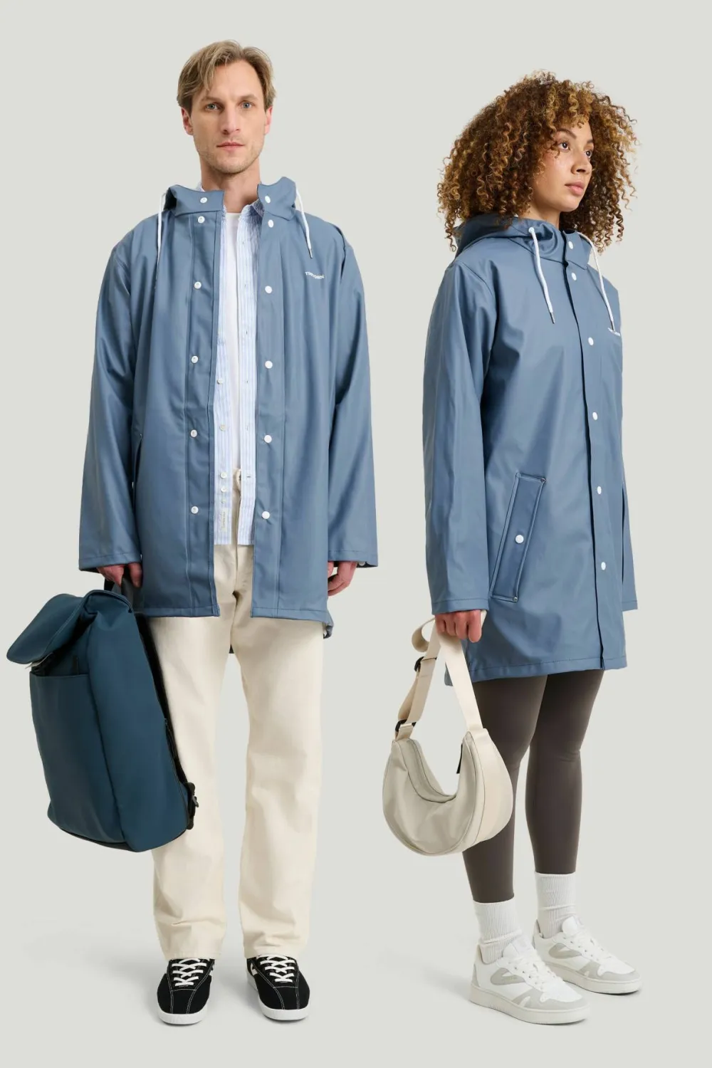 Tretorn Unisex Wings Rain Jacket Stone Blue Hot