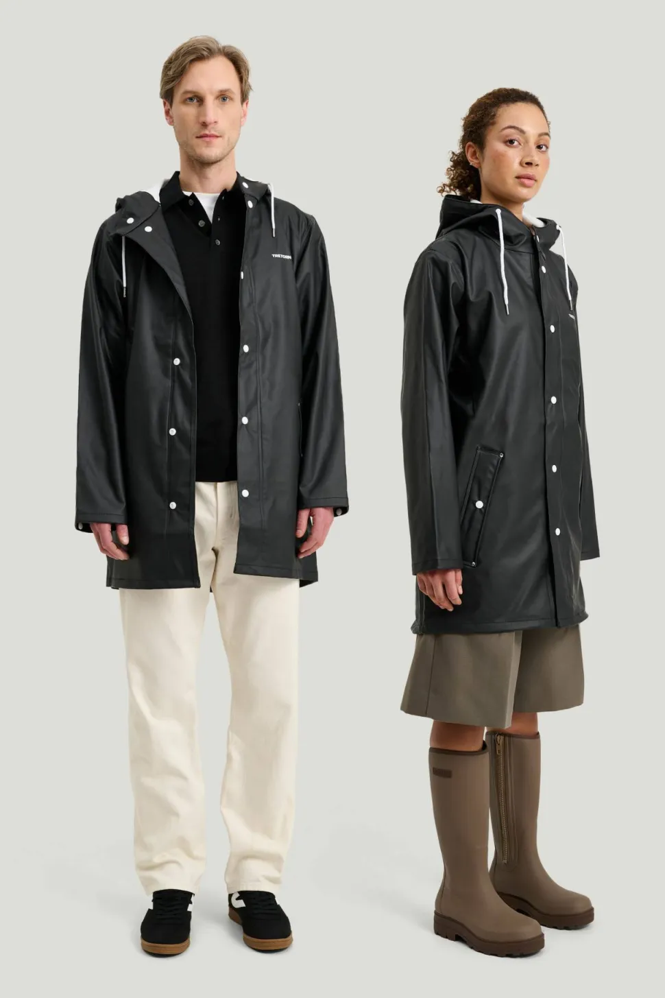 Tretorn Unisex Wings Rain Jacket Black
