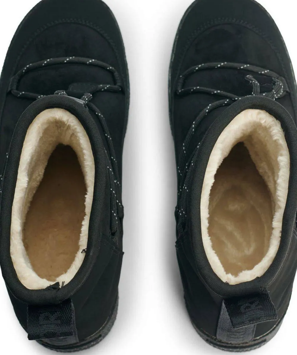 Hot Women's Aspa Hybrid Low Jet Black Vinterskor Dam