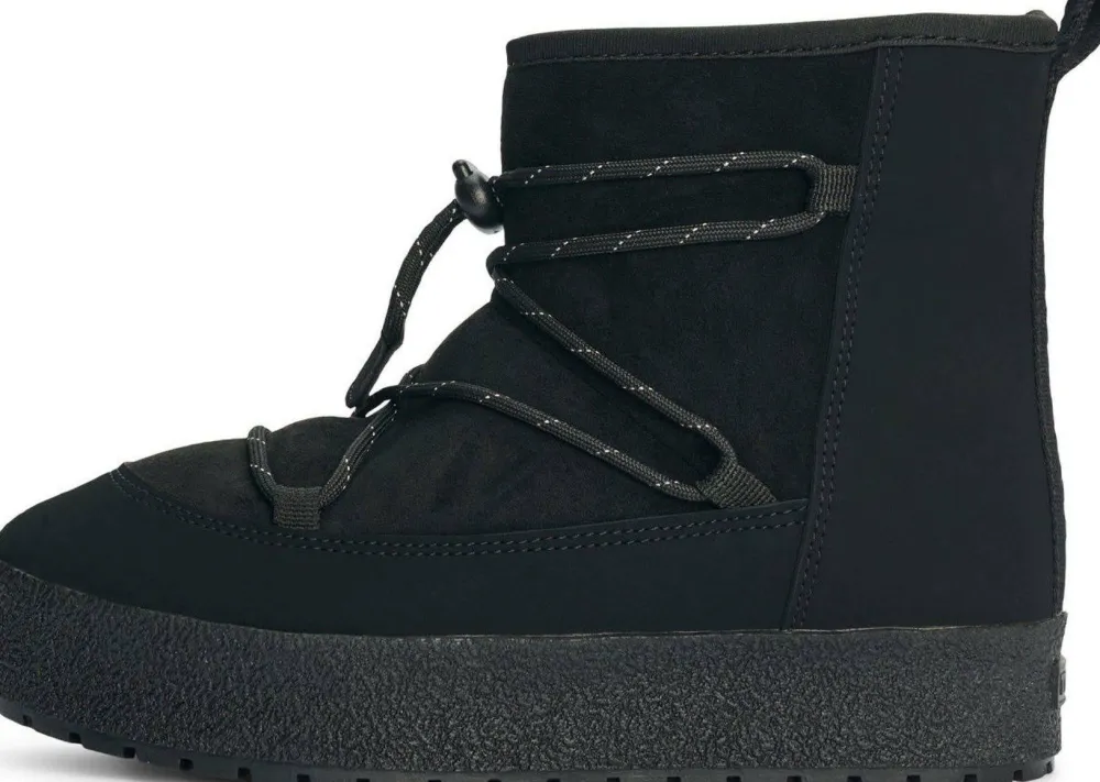 Hot Women's Aspa Hybrid Low Jet Black Vinterskor Dam