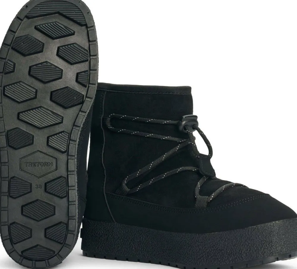 Hot Women's Aspa Hybrid Low Jet Black Vinterskor Dam