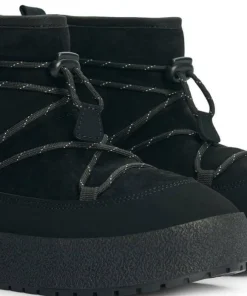 Hot Women's Aspa Hybrid Low Jet Black Vinterskor Dam