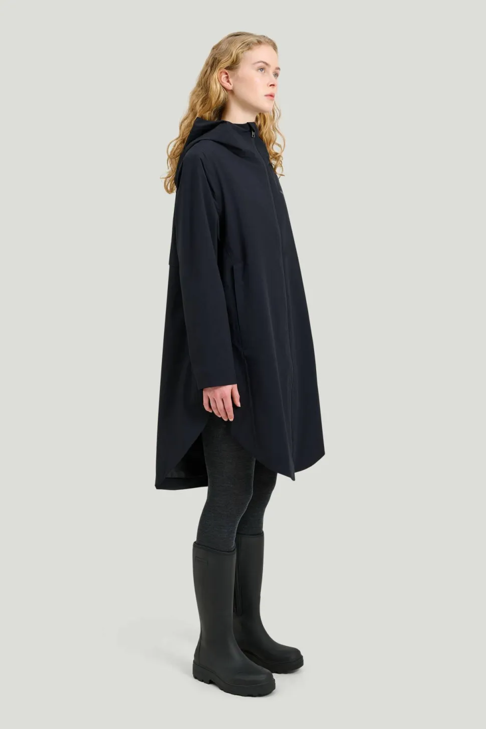 Tretorn Women's Way Poncho Parka Black